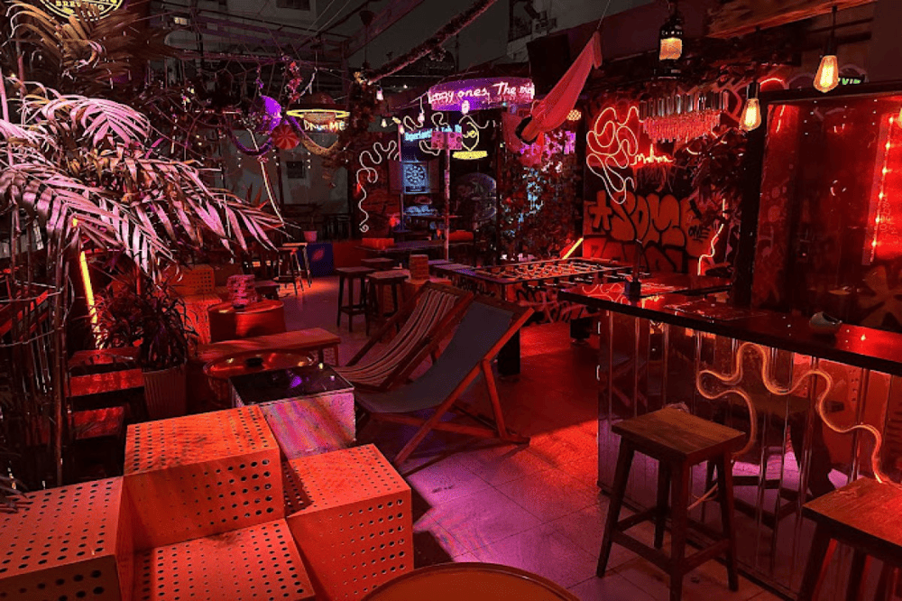 The vibe at Boosh Rooftop blends edgy street culture with Saigon&rsquo;s free-spirited nightlife (Source: kingsmanvn)